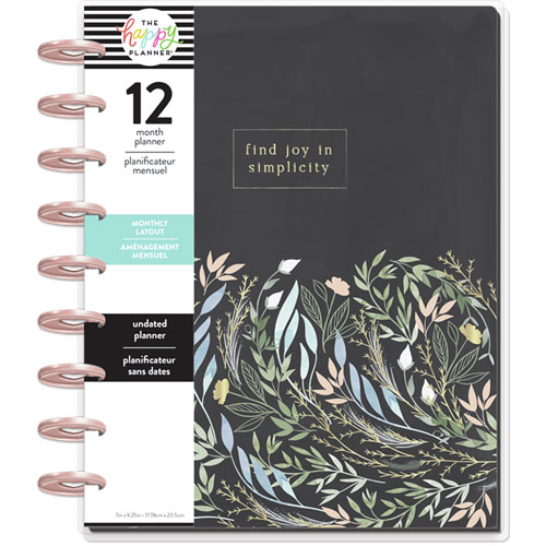 Foto de Agenda juvenil The Happy Planner 12M 24x22cm Homebody 