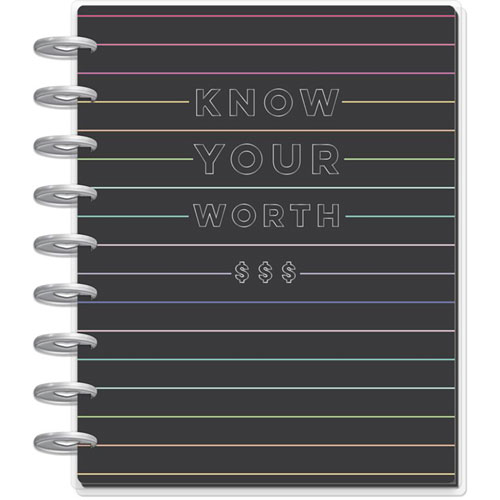 Foto de Agenda juvenil The Happy Planner 12M 24x22cm Know Your Worth 