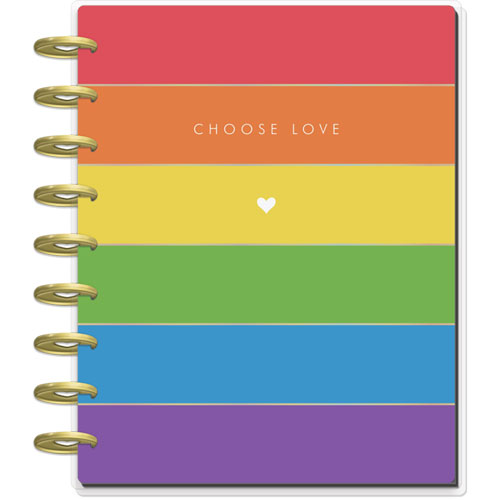 Foto de Agenda juvenil The Happy Planner 12M 27x22cm Pride Classic 