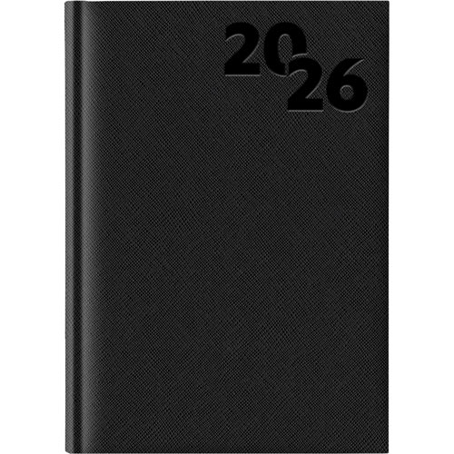 Foto de Agenda Ldg Adria R8 14X20Cm Negro Dia Por Pagina 26 