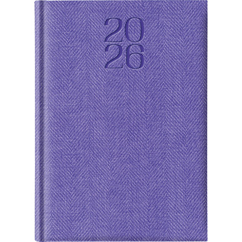 Foto de Agenda Ldg Bard R8 14X20Cm Morado Dia Por Pagina 26 