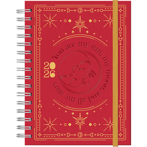 Foto de Agenda Ldg Cool Moon15X21Cm Dia Por Pagina 26 