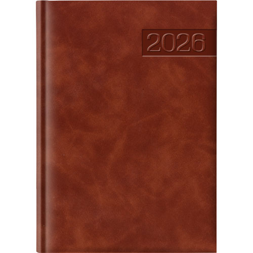 Foto de Agenda Ldg Kia R09 14X20Cm Cafe Dia Por Pagina 26 