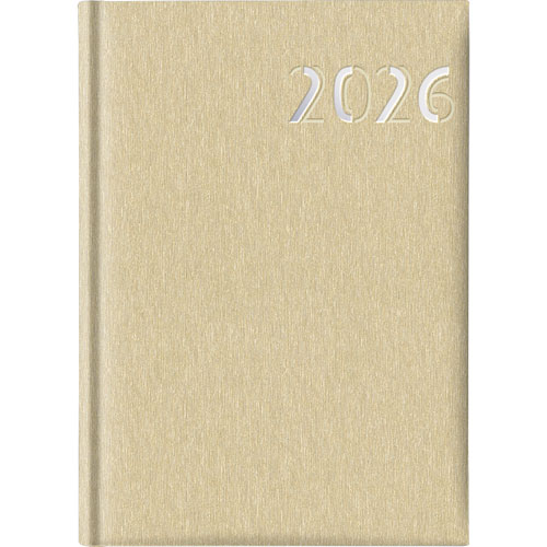 Foto de Agenda Ldg Luna R09 14X20Cm Dorado Dia Por Pagina 26 