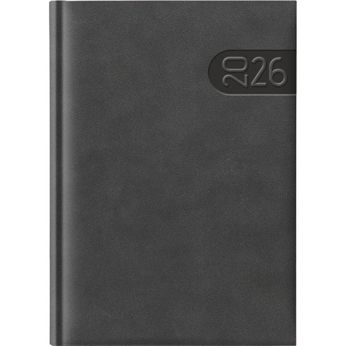 Foto de Agenda Ldg Luna R8 14X20Cm Negro Dia Por Pagina 26 
