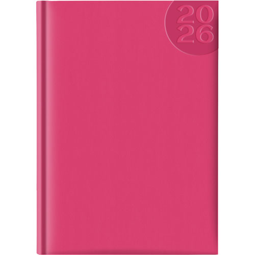 Foto de Agenda Ldg Monza R09 14X20Cm Fuscia Dia Por Pagina 26 