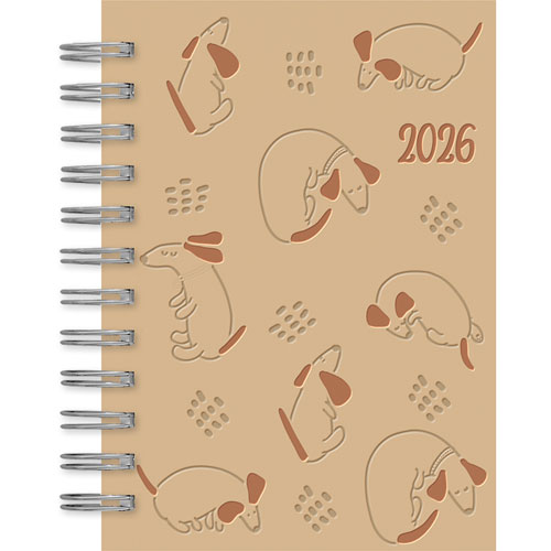Foto de Agenda Ldg Monza11.6X16.5Cm Beige Dia Por Pagina 26 