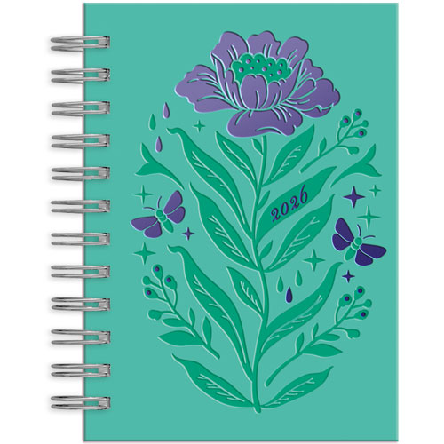 Foto de Agenda Ldg Monza11.6X16.5Cm Verde Dia Por Pagina 26 