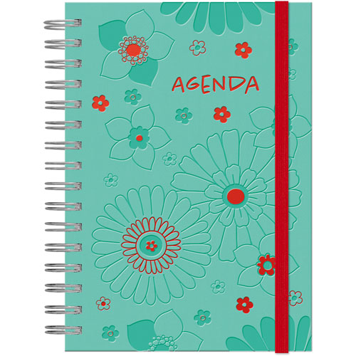 Foto de Agenda Ldg Monza14X20Cm Aqua Dia Por Pagina 26 