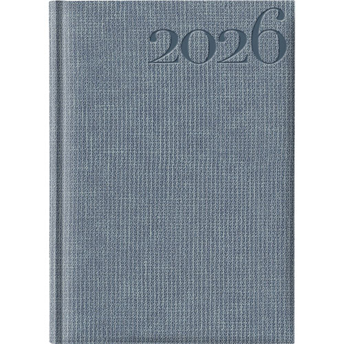 Foto de Agenda Ldg Porofino R09 14X20Cm Azul Dia Por Pagina 26 