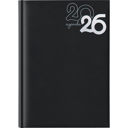 Foto de Agenda Ldg Posita R13 17X24Cm Negro Semana A La Vista 26 