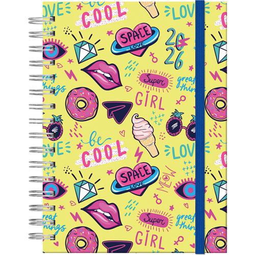 Foto de Agenda Ldg Prismalux Cool 15X21Cm Dia Por Pagina 26 