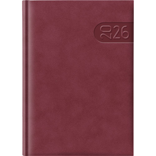 Foto de Agenda Ldg Teano R8 14X20Cm Vino Dia Por Pagina 26 