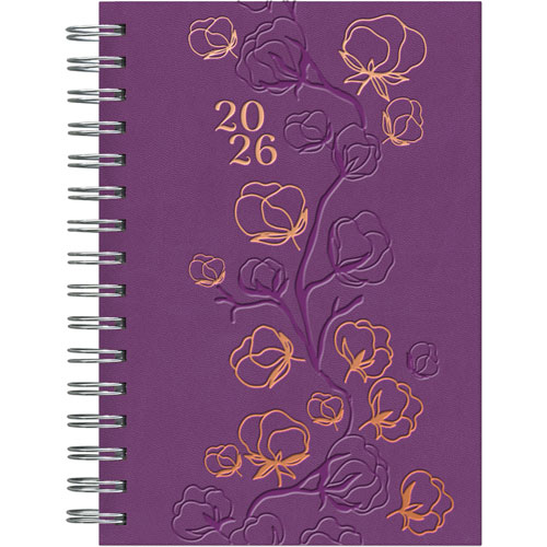Foto de Agenda Ldg Tucson R12 15X21Cm Morado Dia Por Pagina 26 
