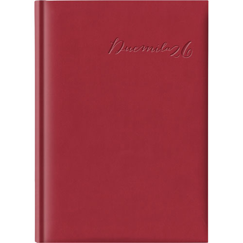 Foto de Agenda Ldg Tucson R13 17X24Cm Rojo Semana A La Vista 26 