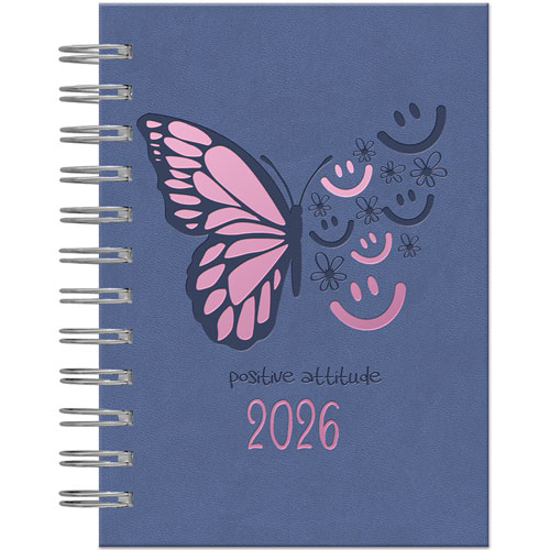 Foto de Agenda Ldg Tucson11.6X16.5Cm Lavanda Dia Por Pagina 26 
