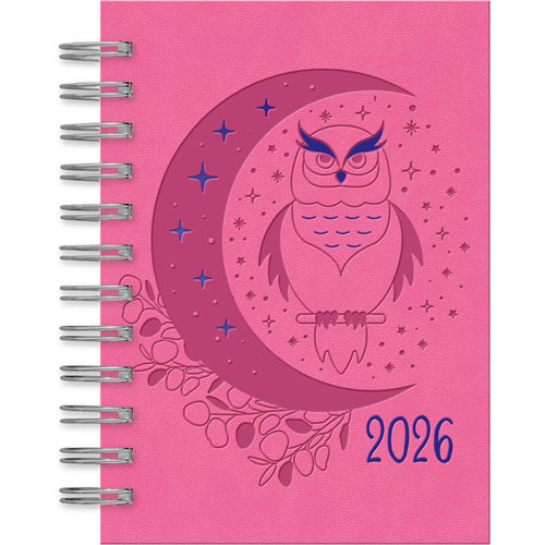 Foto de Agenda Ldg Tucson11.6X16.5Cm Rosa Dia Por Pagina 26 
