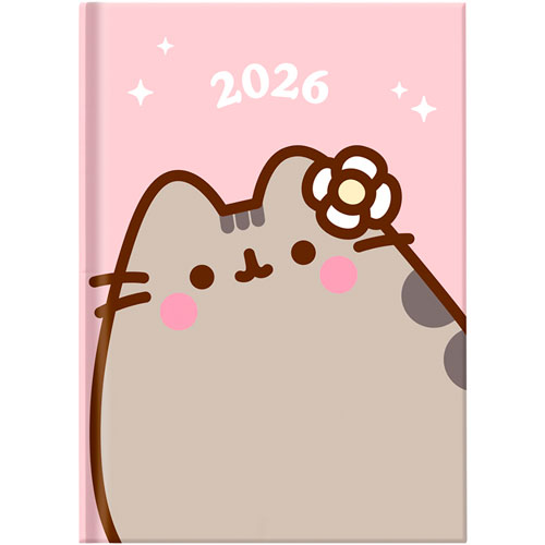 Foto de Agenda Pusheen Rosa 13X18Cm Dia Por Pagina 2026 Danpex 