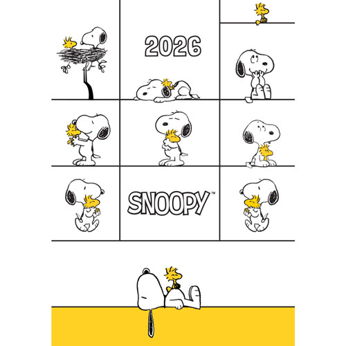 Foto de Agenda Snoopy Bl 15X21Cm Semana A La Vista 26 