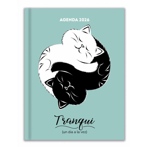 Foto de Agenda Tranqui Gatos 11X15Cm Semana A La Vista 26 