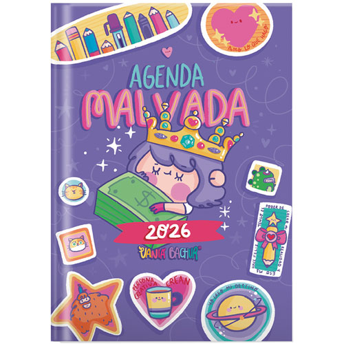 Foto de Agenda Vania Bachur 14.5X20Cm Dia Por Pagina 2026 Danpex 