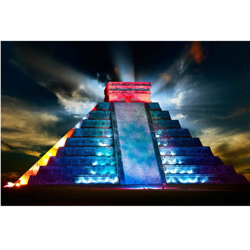 Foto de Kit arte por números 40x50cm Chichenitza 