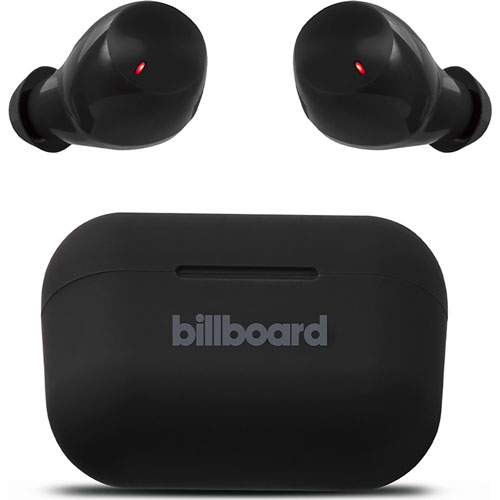 Foto de Audífonos Billboard Soul Track Earbuds True Wireless color Negro 