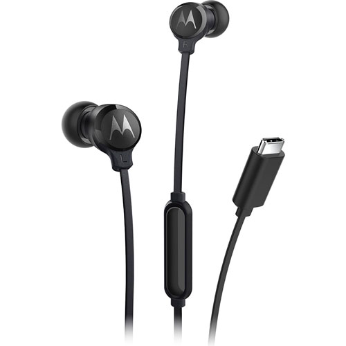 Foto de Audifonos Motorola Earbuds 3C-S Negro 