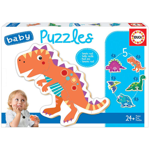 Foto de Baby Puzzles Dinosaurios 21 piezas 