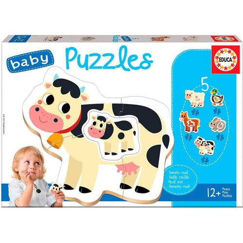 Foto de Baby Puzzles La Granja 14 piezas 