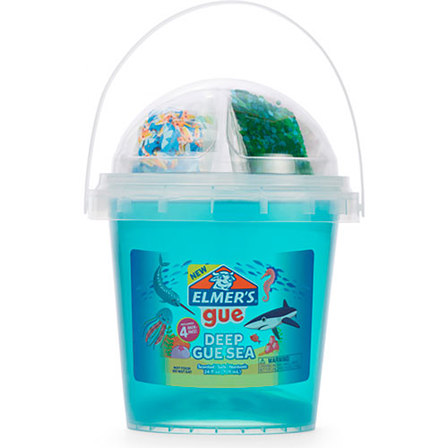 Foto de Balde De Slime Elmers De 709 Ml Con 4 Toppings 