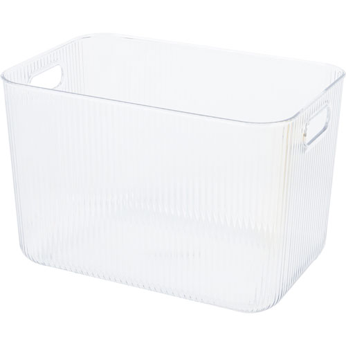 Foto de Bandeja Tng 6L Stripe 24.5x16.5x16.5cm Cristal 