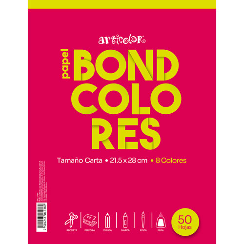 Foto de Block Articolor fiesta con 50 hojas 