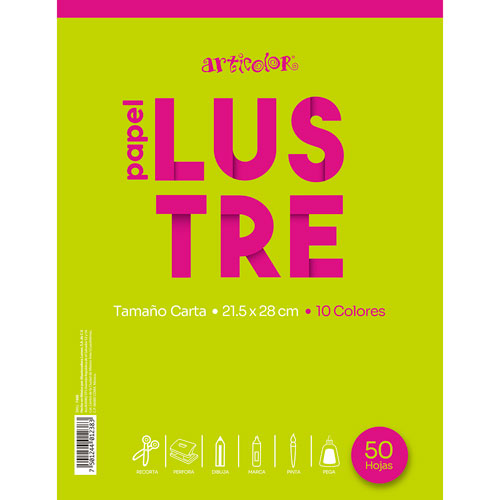Foto de Block papel lustre Articolor 