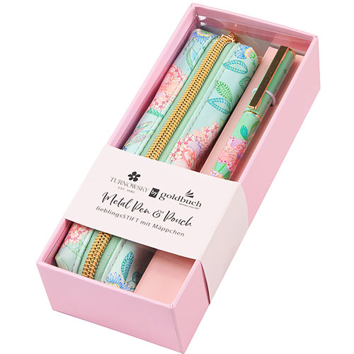 Foto de Boligrafo 46 819 Nat Mint Set Metal Goldbuch 