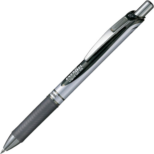 Foto de Boligrafo De Gel Pentel Energel 0.7Mm Negro 