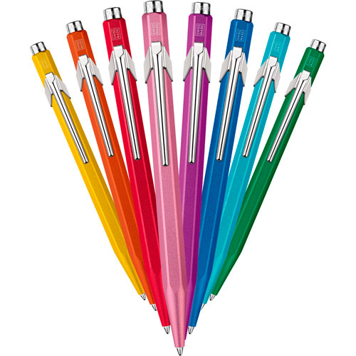 Foto de Bolígrafo Fino Caran d’Ache 849 Colormat-X, 1 pieza. El color se enviará según disponibilidad. 