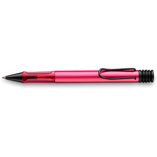 Foto de Boligrafo Fino Lamy Al-Star Alumi Red Fiery Mediano Negro 