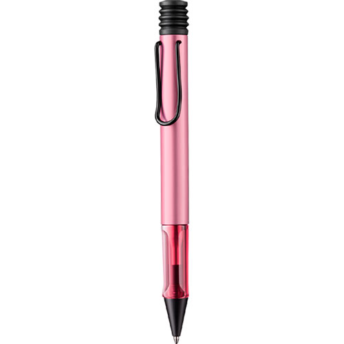 Foto de Boligrafo Lamy 222Ap Al Star Aluminio Autumn Pink Mediano Negro 