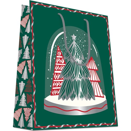 Foto de Bolsa Navidad Beaumont Kraft 18X10X23Cm 9308Bpm 