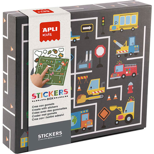 Foto de Caja De Stickers Apli Kids Tematica Laberintos 