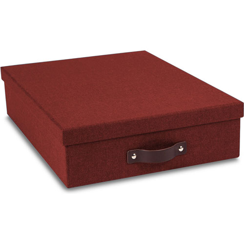 Foto de Caja Multiusos Cartón Rojo Bbox Oscar 43.5X31X8.5CM Tipo Lona 