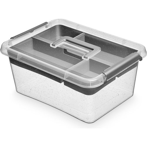 Foto de Caja Multiusos Orp Antibacterial 12.5L 39x29x29cm con Char 