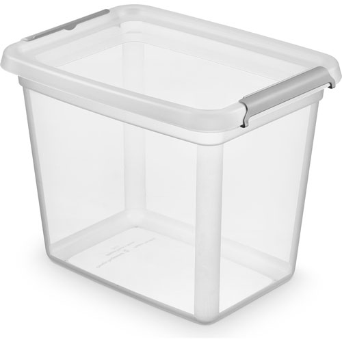 Foto de Caja Multiusos Orp Base 20L 28x30x38cm Transparente 