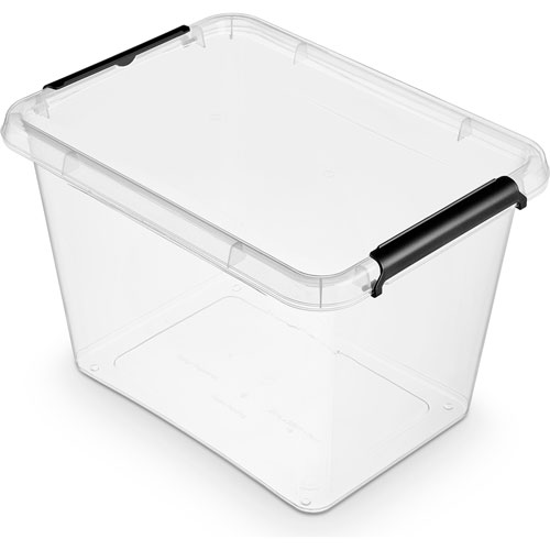 Foto de Caja Multiusos Orp Simple 19L 39x26x29cm Transparente 