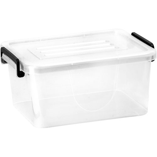 Foto de Caja Multiusos Tng 5L 27.5x21.5x13cm Transparente 