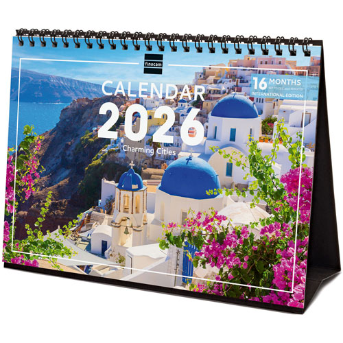 Foto de Calendario De Escritorio Finocam Charming 21X15Cm 26 