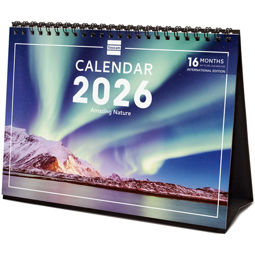 Foto de Calendario De Escritorio Finocam Nature 21X15Cm 26 