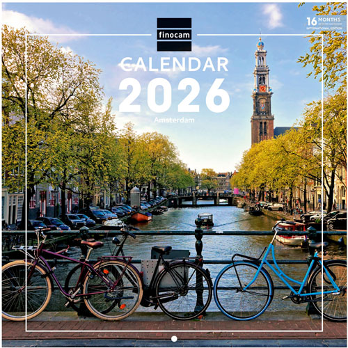 Foto de Calendario De Pared Finocam Amsterdam 30X30Cm 26 
