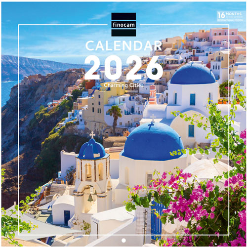Foto de Calendario De Pared Finocam Charming 30X30Cm 26 
